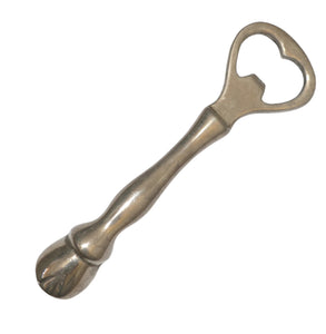 Vintage Solid Metal Bottle Opener Horse Leg Hoof 