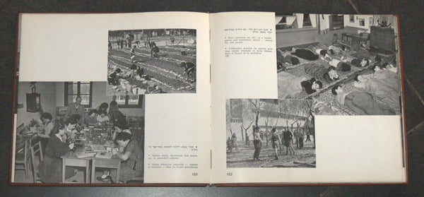Vintage 1952 Book How Israel Governed Illustrated Hebrew English French Photos