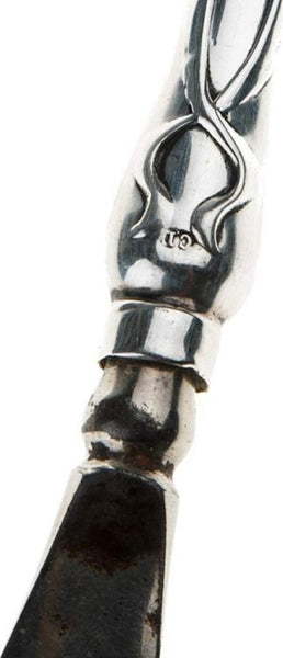Antique English Silver Handle Shoe Horn Charles Henry Dumenil London 1904