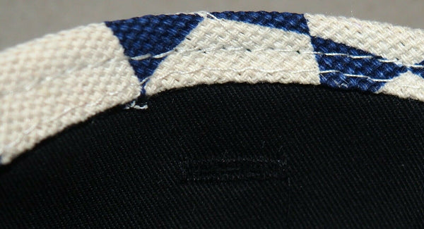 Cloth Kippah Blue White Magen David w Pin Spot Judaica 19 cm Israel