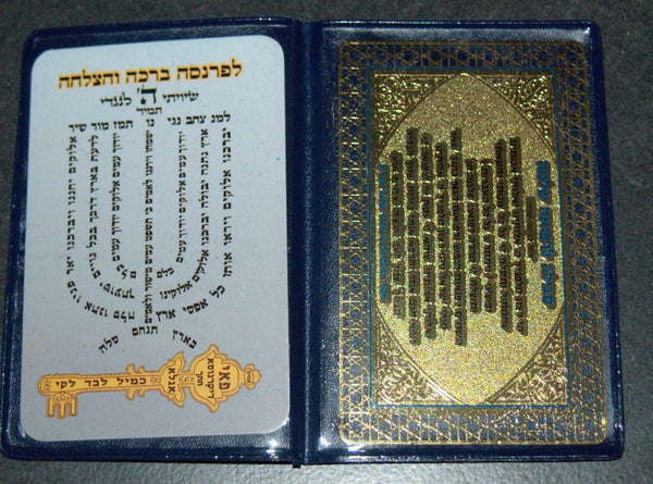 Judaica Kabbalah 2 Amulet Segula Remedy Good Health Protection Wealth Shiviti