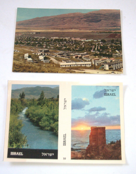 Lot of 10 Vintage Photo Postcards TA Nazareth Judaica Israel 1960's Isranof