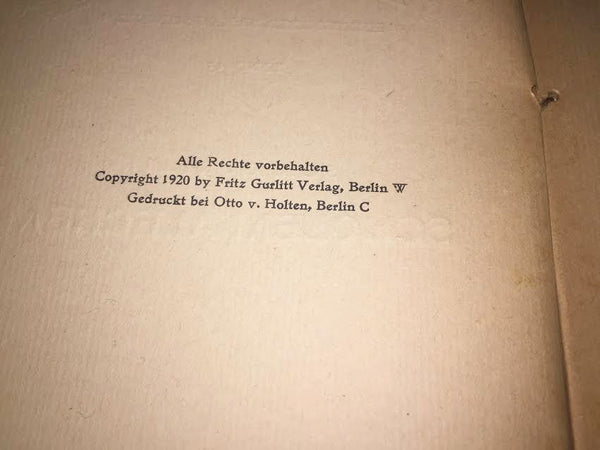 Sch. Gorelik Scholem Alechem Antique Book 1920 Judische Bucherei Germany Judaica