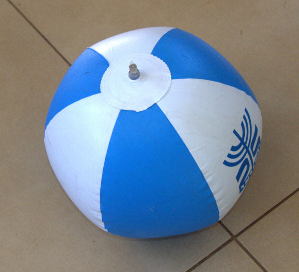 Vintage Israel 25th Anniversary Independence Day 1973 Inflatable Ball